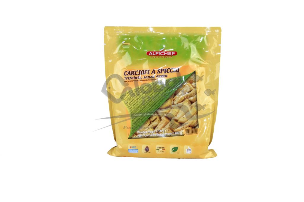 CARCIOFI SPICCHI TRIF O/GIRASOLE  6X1,7kg