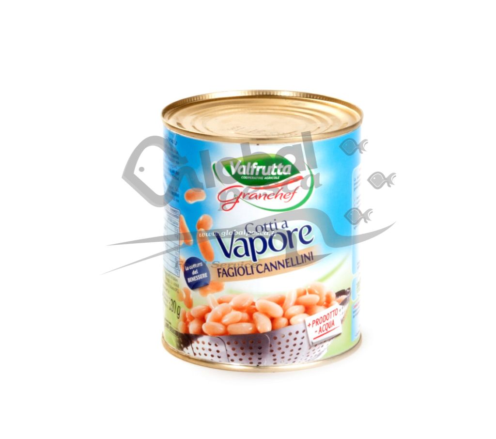 FAGIOLI CANNELLINI COTTI AL VAPORE 6X4/4 G/CHEF