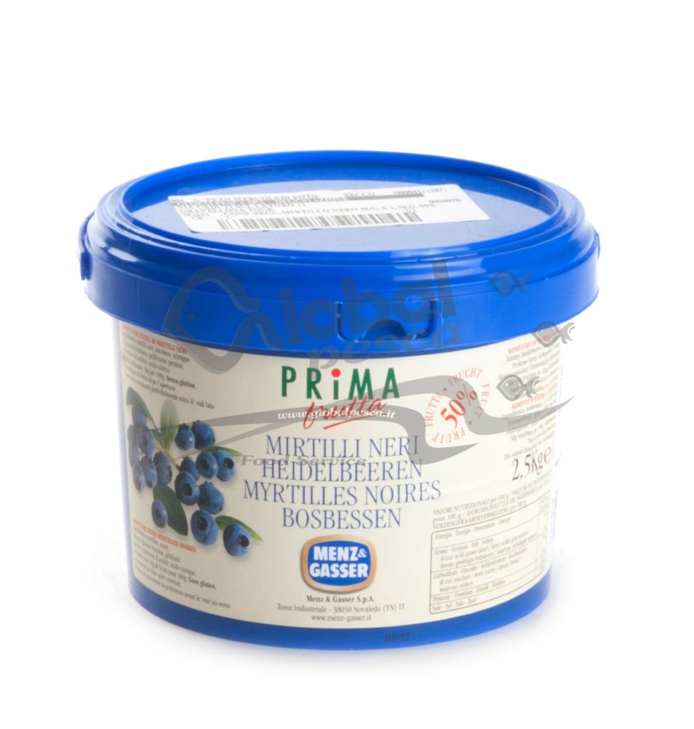 CONF SECCHIO MIRTILLO NERO 50% X2,5kg M/G