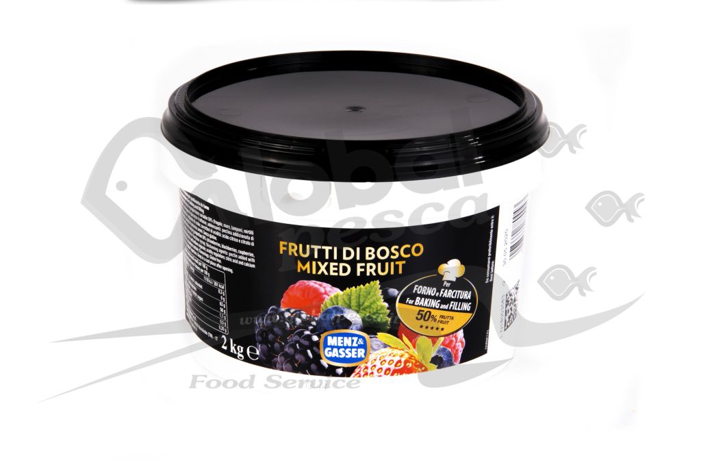 PASSATA FORNO FRUTTI BOSCO X2kg CHEF PROFESS M/G
