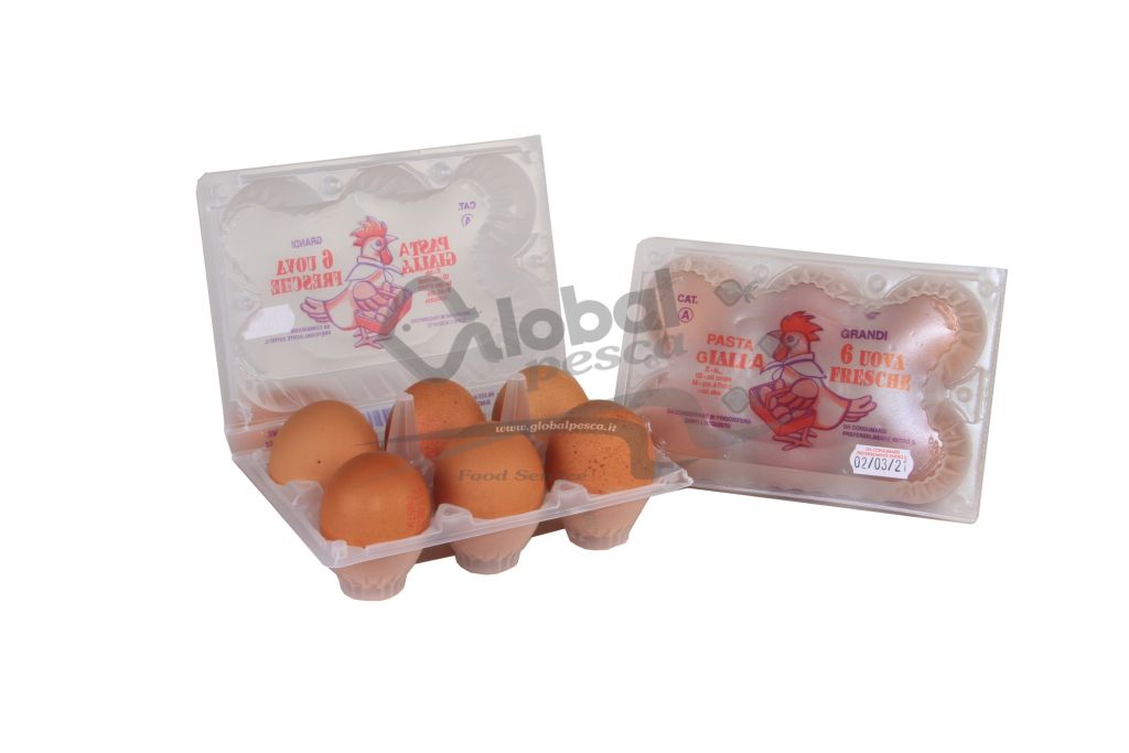 UOVA PASTA GIALLA MISURA L X36PEZZI ITALIA