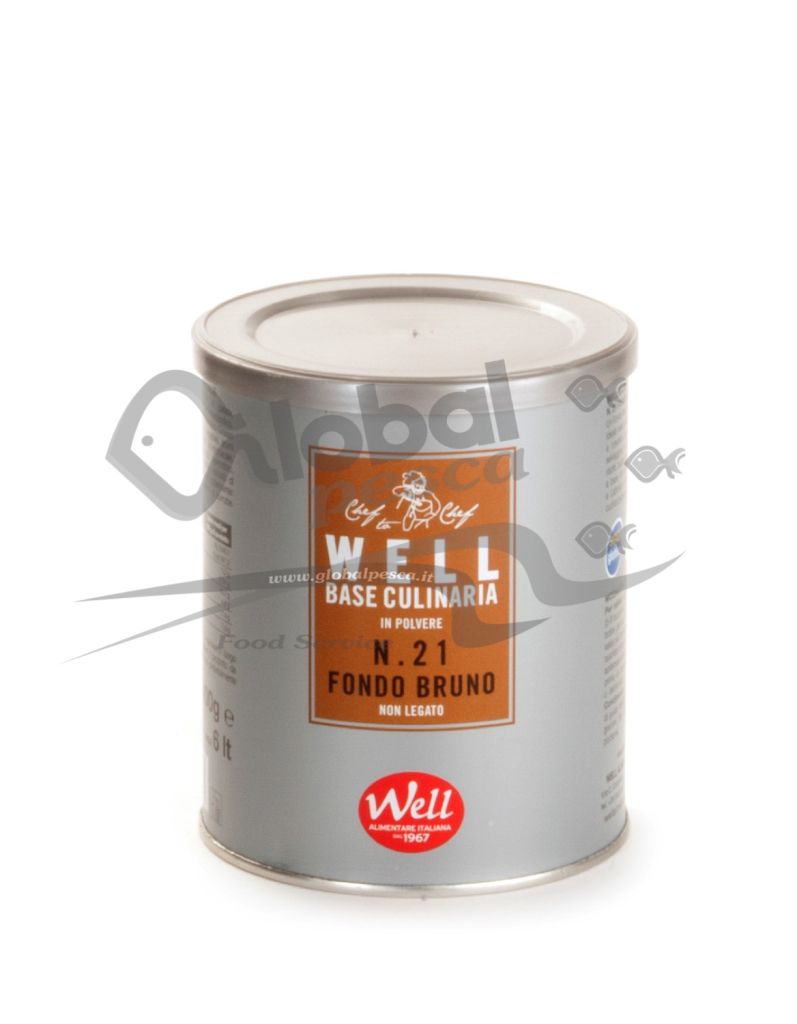 WELL N 21 FONDO BRUNO X400g NON LEGATO