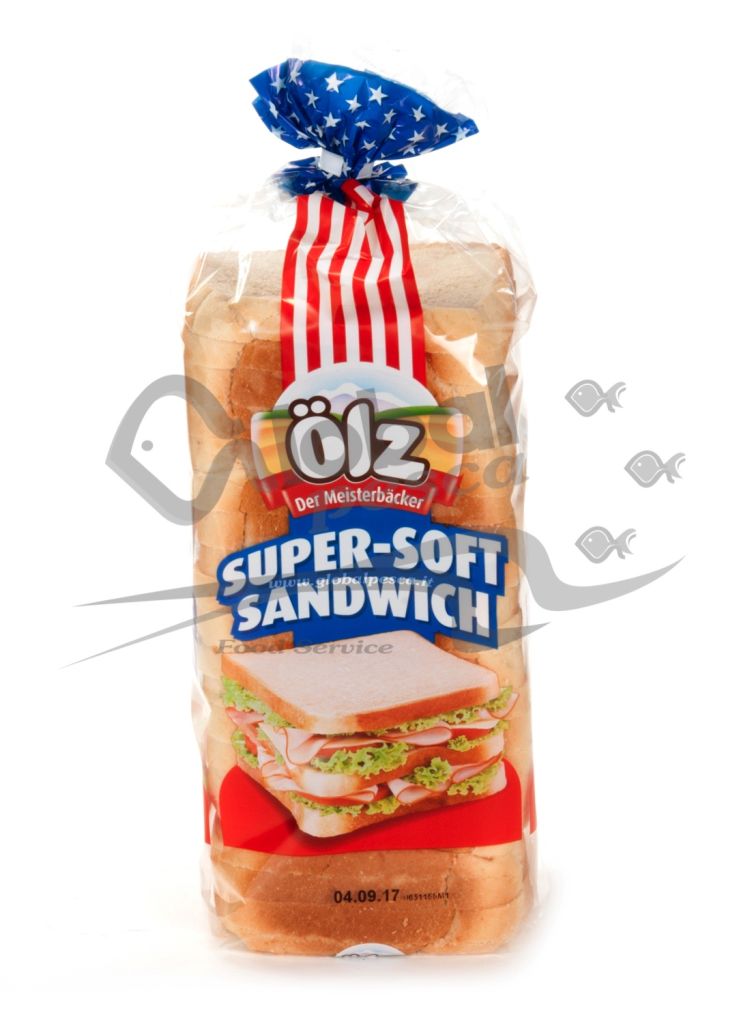 PANE SANDWICH MORBIDO OELZ 6CF X 750GR ROBERTO