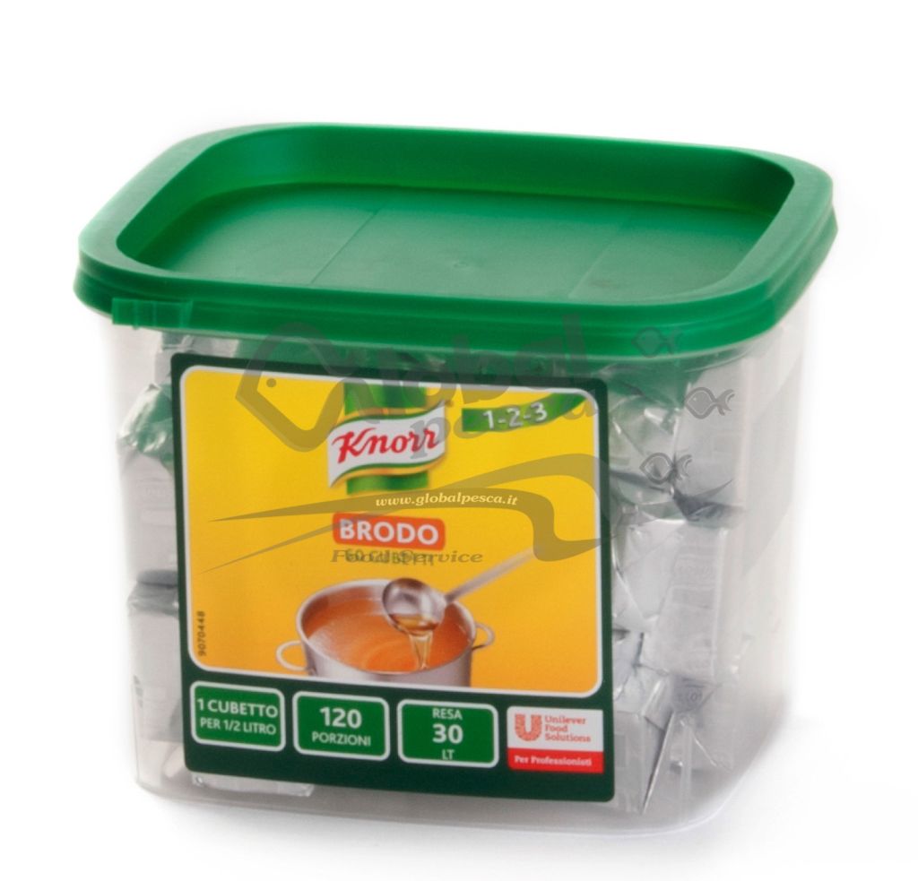 BRODO CUBETTI  60 PEZZI 600g KNORR