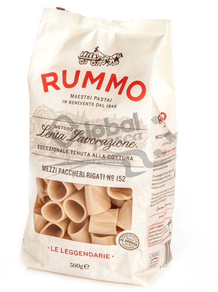 MEZZI PACCHERI RIGATI 152 12X500g RUMMO