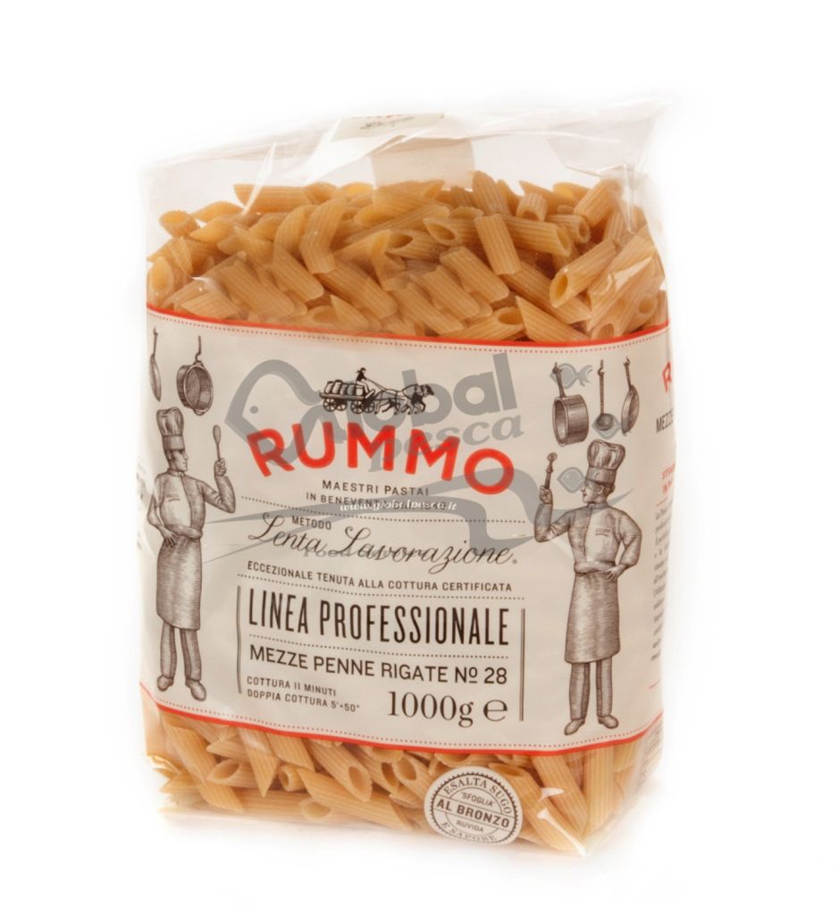 MEZZE PENNE RIGATE 28 12X1kg RUMMO