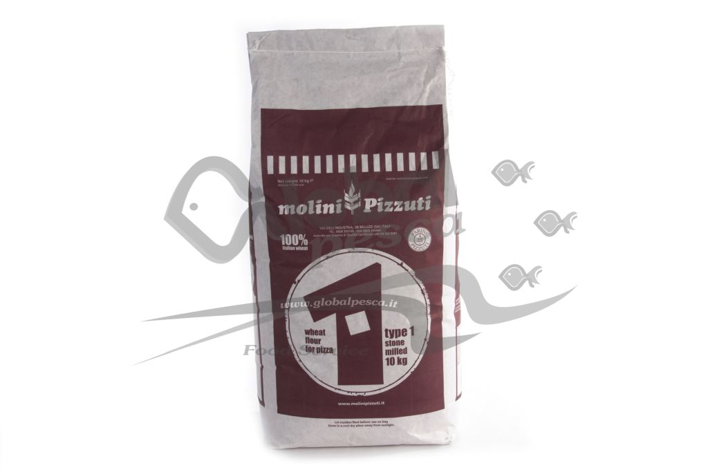 FARINA '1' 10kg MACINA A PIETRA PIZZUTI