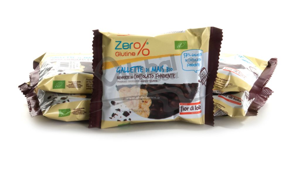 GALLETTE MAIS RIC CIOCCOLATO FOND  -BIO X32 S/G