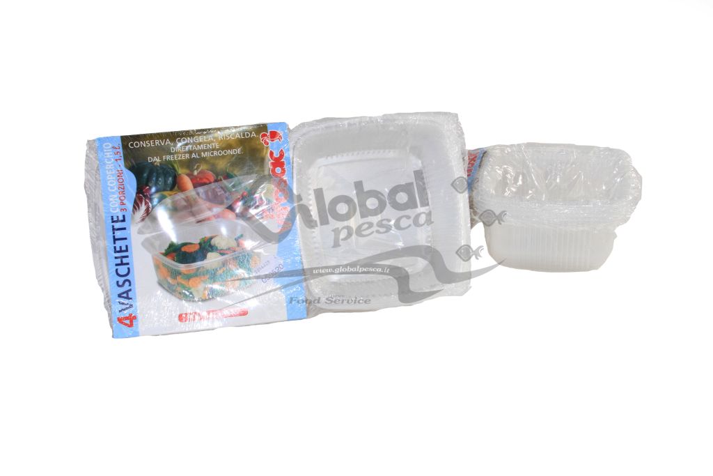 VASCHETTA PP 1500ml X 96 PEZZI C-COP FREEZER-MICRO