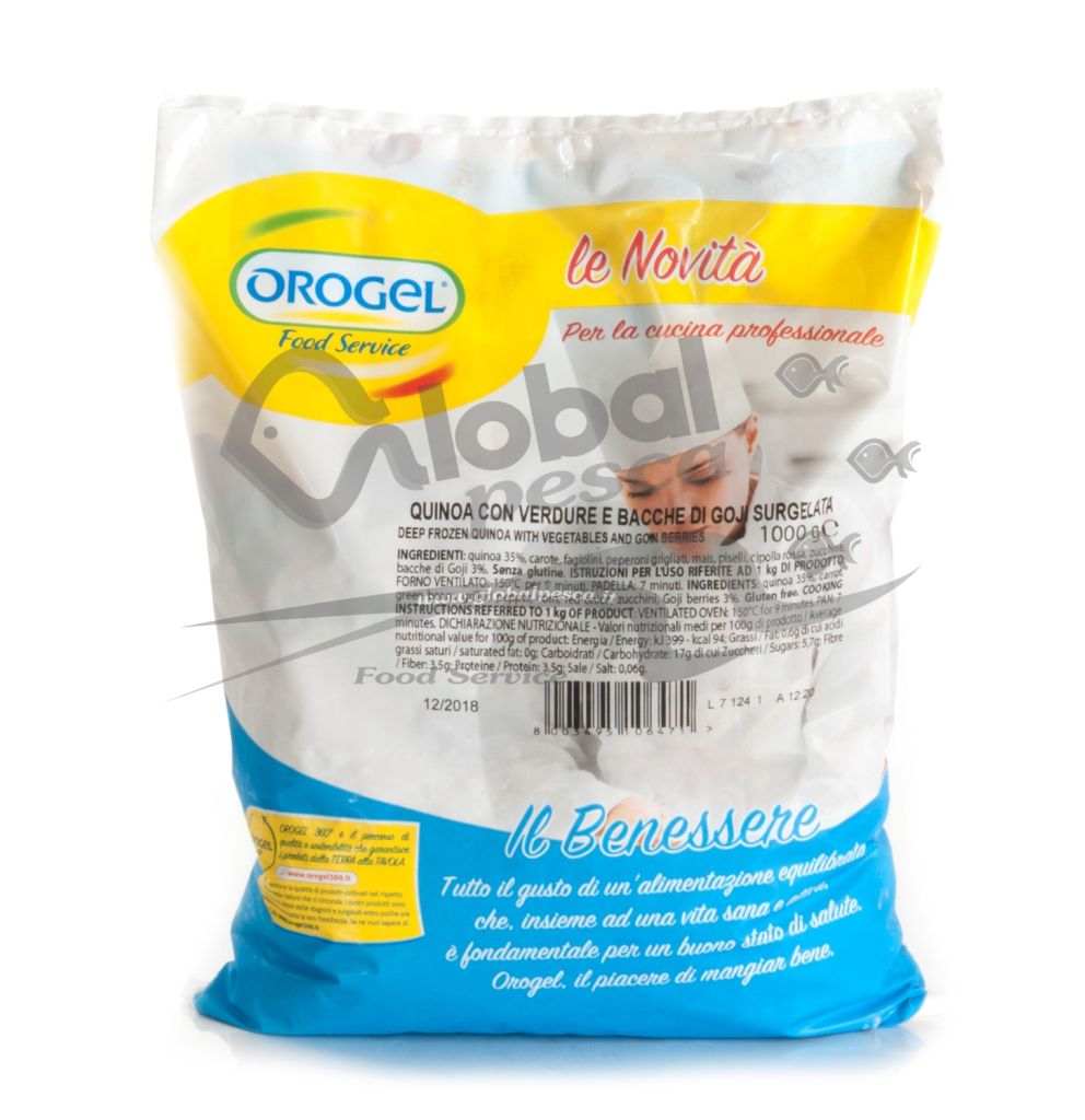 QUINOA CON VERDURE 4kg OROGEL