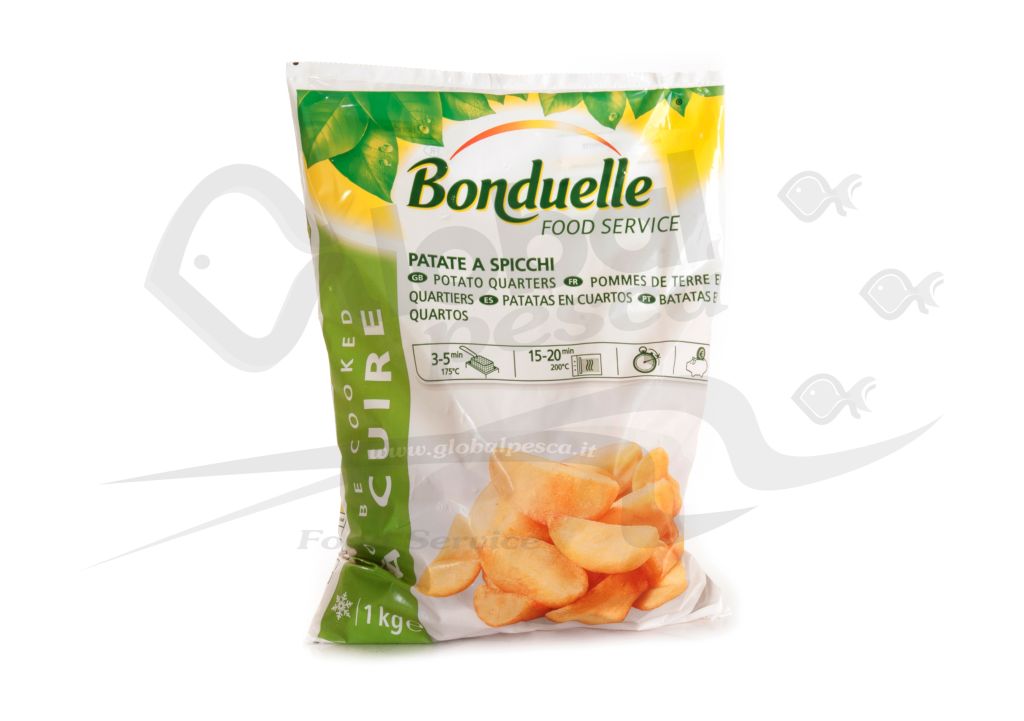 PATATE SPICCHI 6X1kg BONDUELLE