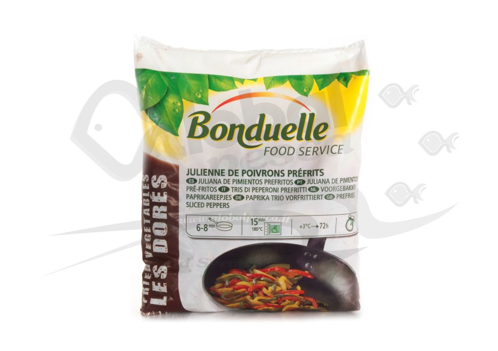 TRIS PEPERONI PREFRITTI 6kg BONDUELLE