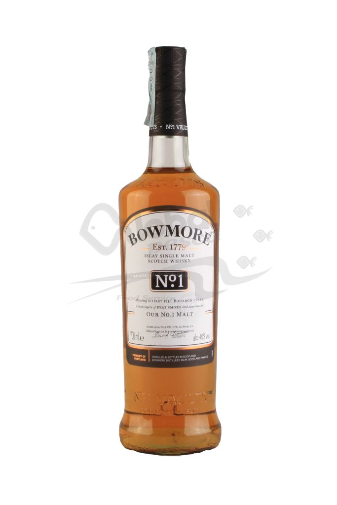 BOWMORE N°1 ISLAY SINGLE MALT SCOTCH WHISKY 70 cl | BOWMORE DISTILLERY 40°