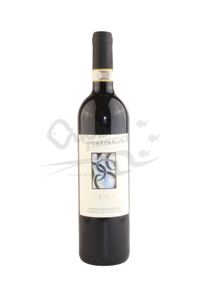 CANUA SFORZATO DI VALTELLINA DOCG | 6 BT X 750 ml 2015 SERTOLI SALIS 15°
