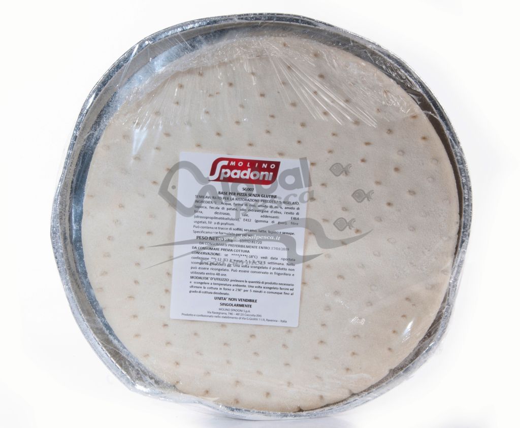 BASE PIZZA PRECOTTA 280g SENZA GLUTINE