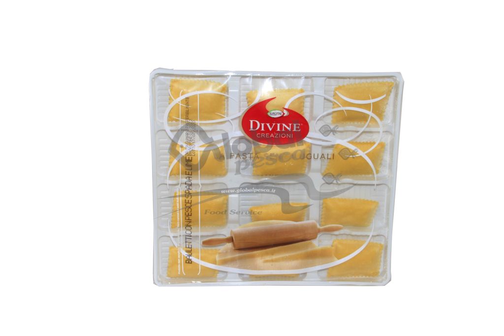 BAULETTI CON PESCE SPADA E LIME 2kg DIVINE CREAZ