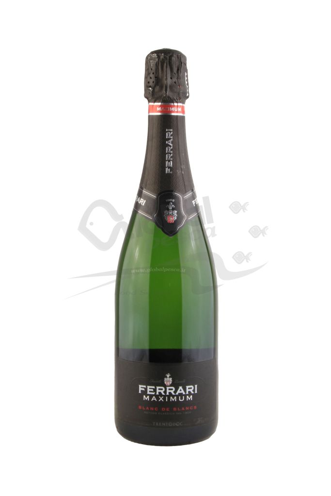 FERRARI MAXIMUM BLANC DE BLANCS TRENTO BRUT DOC | 6 BT X 750 ml FERRARI 12°