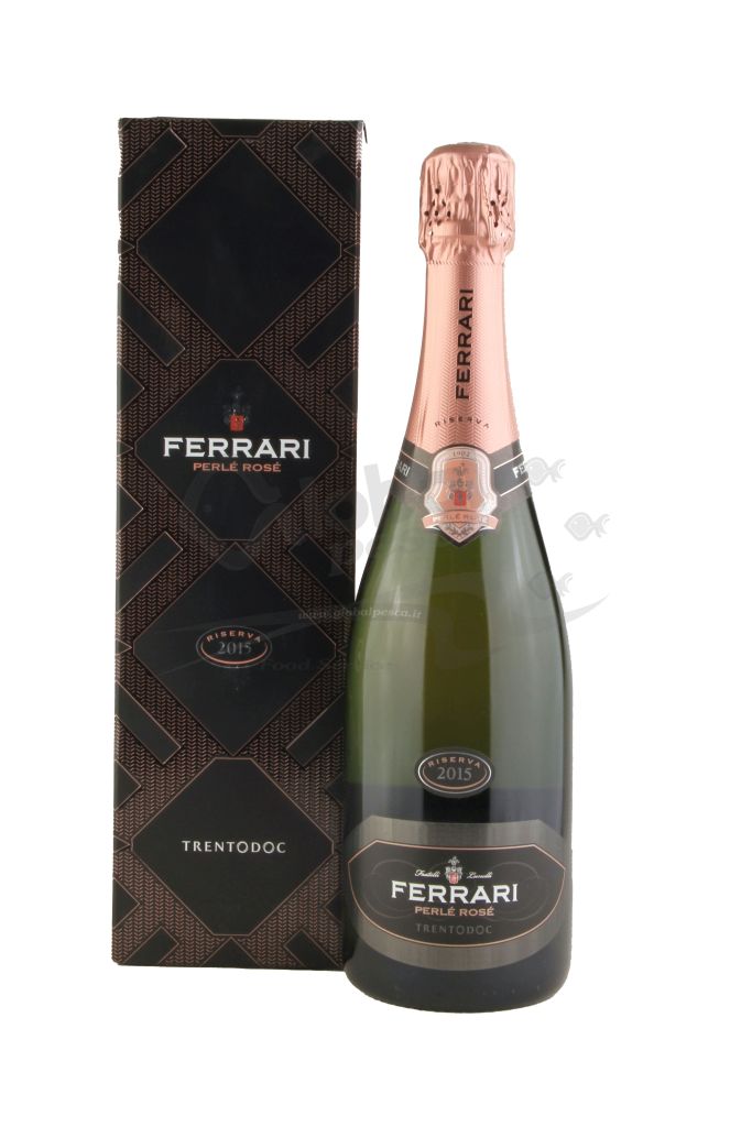 FERRARI PERLE' ROSE' TRENTO BRUT RISERVA DOC | 6 BT X 750 ml 2015 FERRARI 12.5°