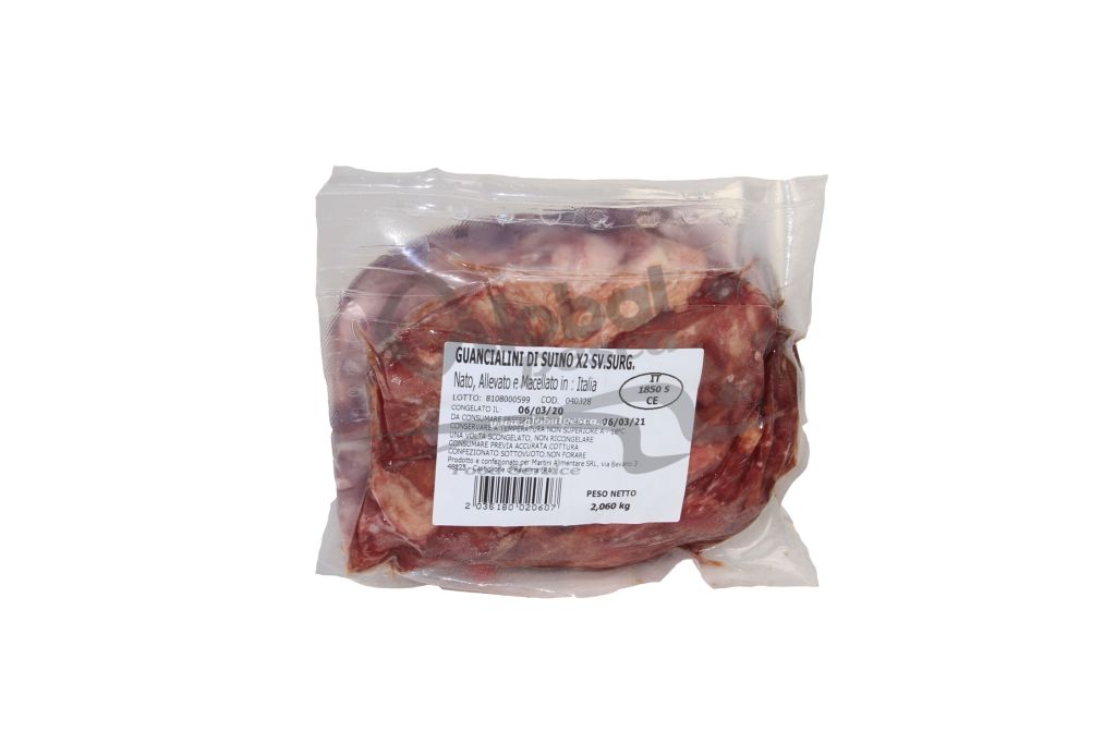 SUINO GUANCIA ITALIA 4kg CO