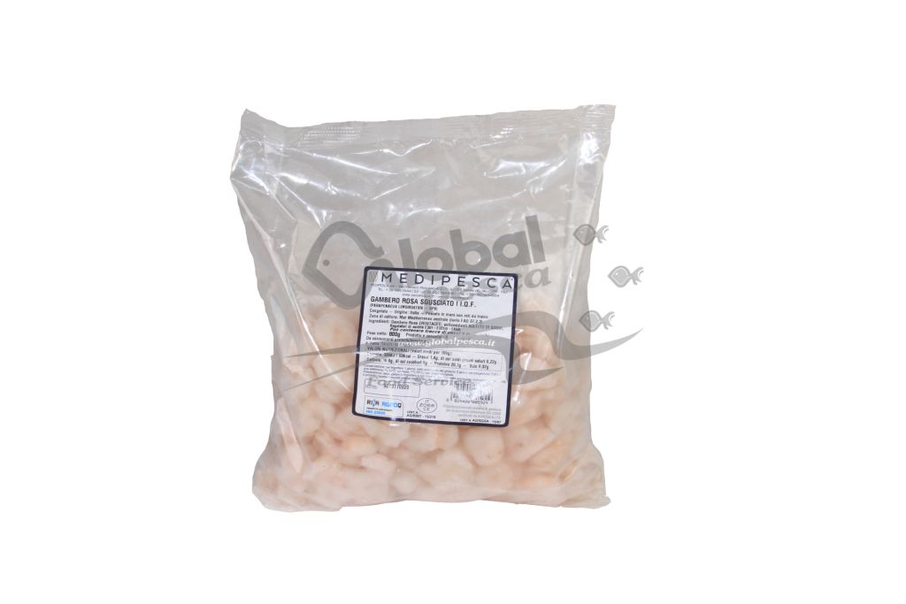 GAMBERO ROSA SGUSCIATO SICILIA 800g MEDIPESCA