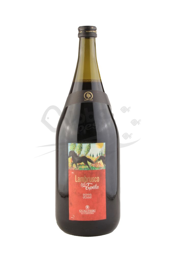 LAMBRUSCO SECCO EMILIA IGP | MAGNUM 6 BT X 1,5 l GUALTIERI 10,5°