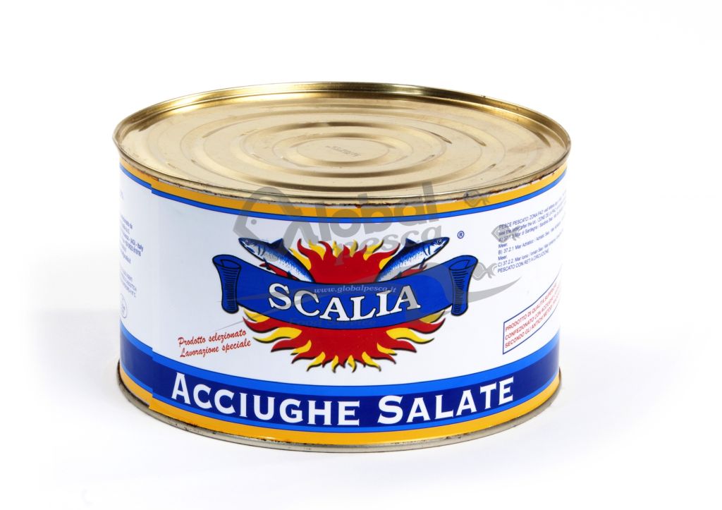 ACCIUGHE SALATE III B X5kg SCALIA
