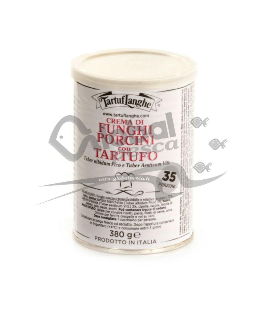 CREMA PORCINI CON TARTUFO 380g T/L