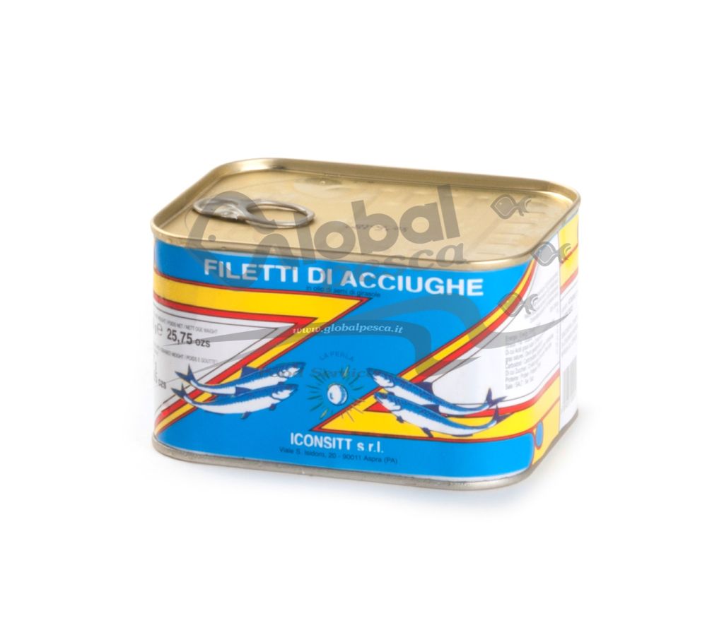 ACCIUGHE MEDITERRANEO FILETTI O/GIRASOLE 4/4