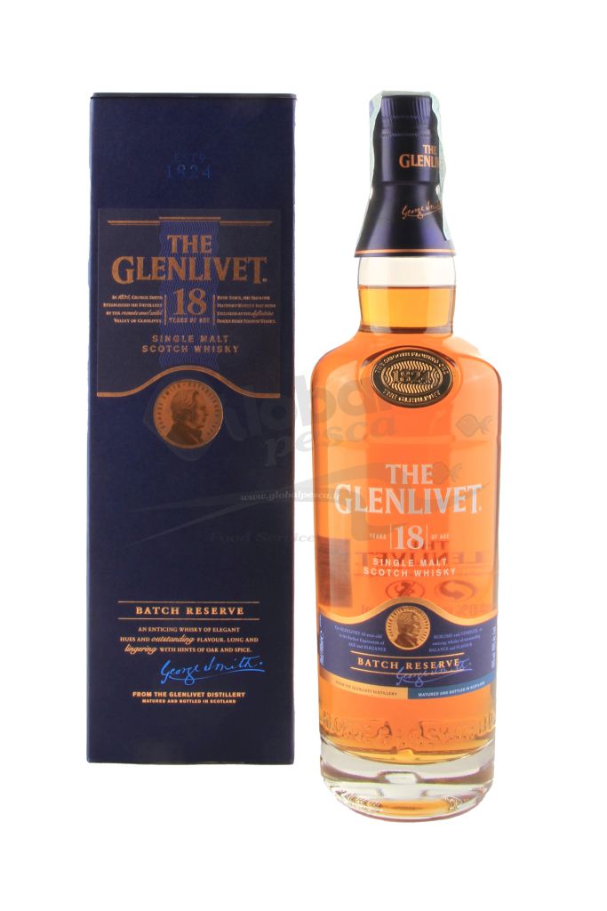 THE GLENLIVET 18 ANNI SINGLE MALT 70 cl | GLENLIVET DISTILLERY 43°